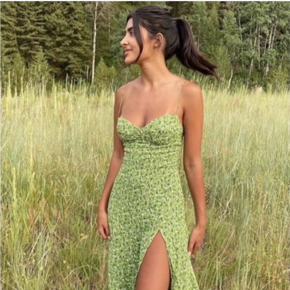 Reformation Juliette dress in Samantha